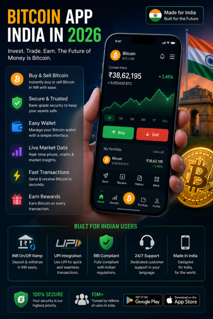 Bitcoin APP India in 2026