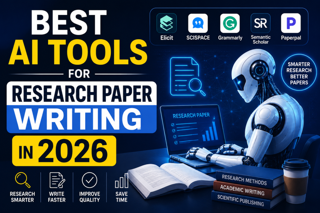 Best AI Tools for Research Paper Writing in 2026