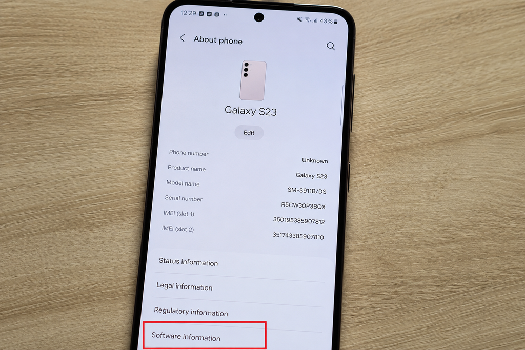 How to Confirm eSIM Support on Your S23