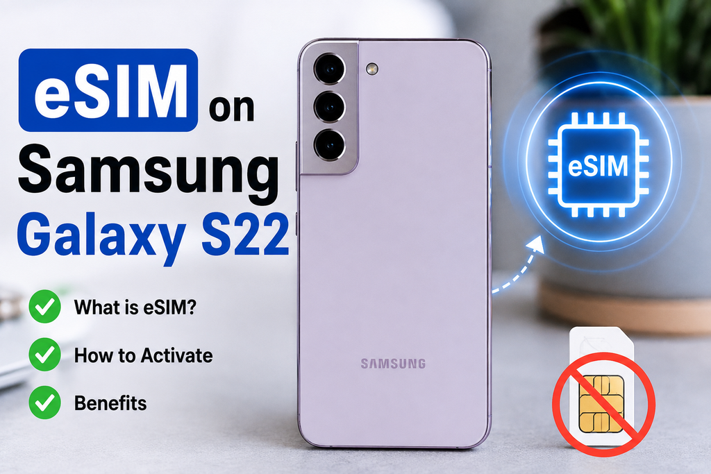 How to Use an eSIM on Samsung Galaxy S22 in 2026