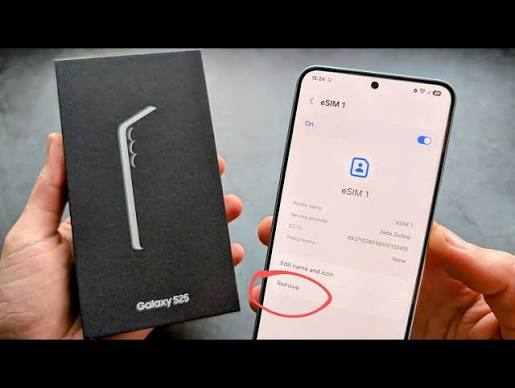  Delete Single eSIM