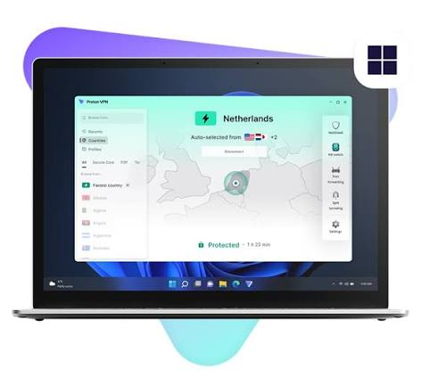Proton VPN Free — Best Overall Free VPN for MacBook Air