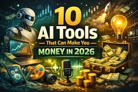 10 AI Tools to make money 2026
